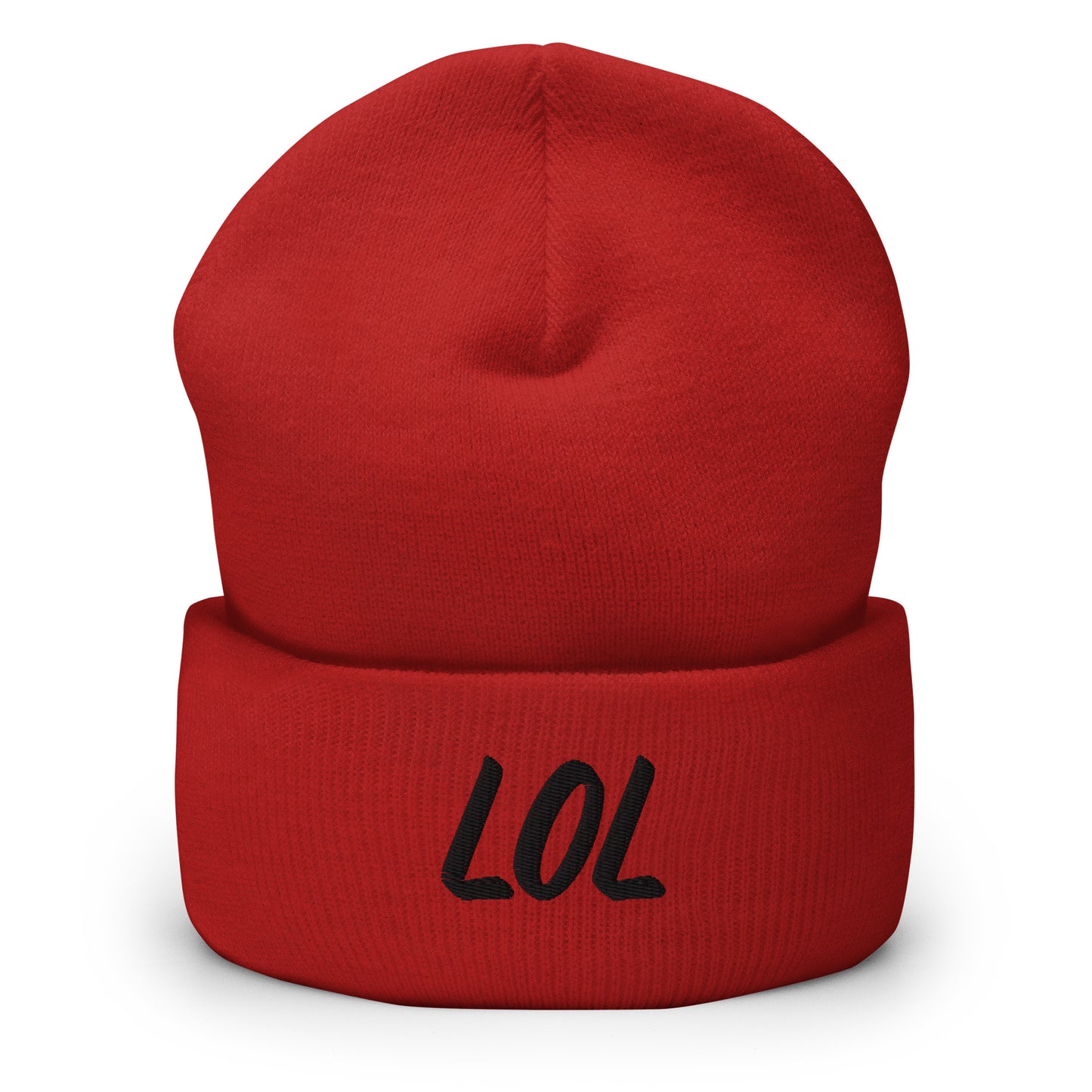 Meemirottan eloisa punainen pipo, nimeltään LOL Pipo, ja sen edessä on sana "LOL" lihavoituin mustin kirjaimin, joten se sopii mainiosti hauskojen ja leikkisän ilmeen yhdistämiseen.