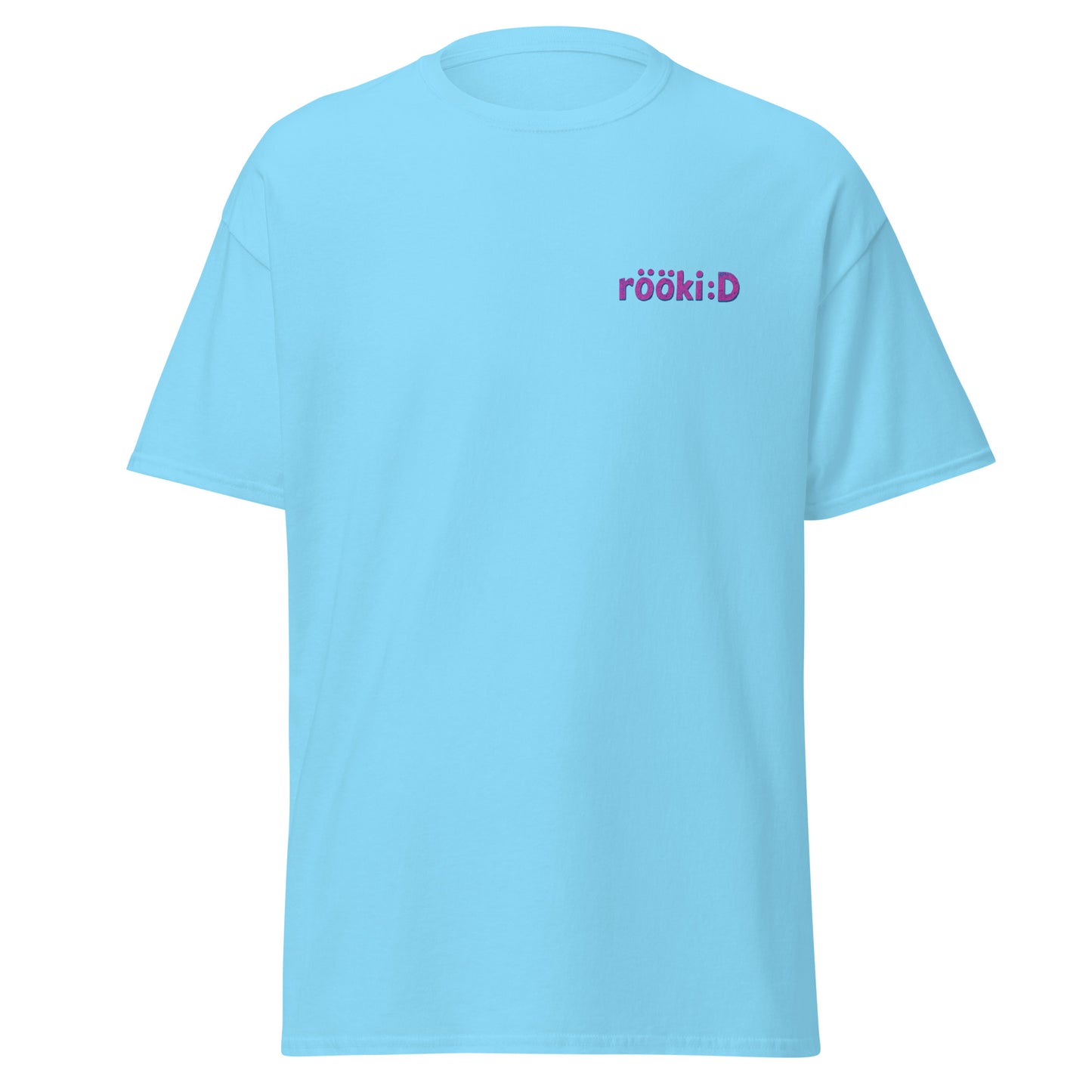 Aqua Meemirotta T-Paita, jossa on värikäs rööki:D -logo edessä
