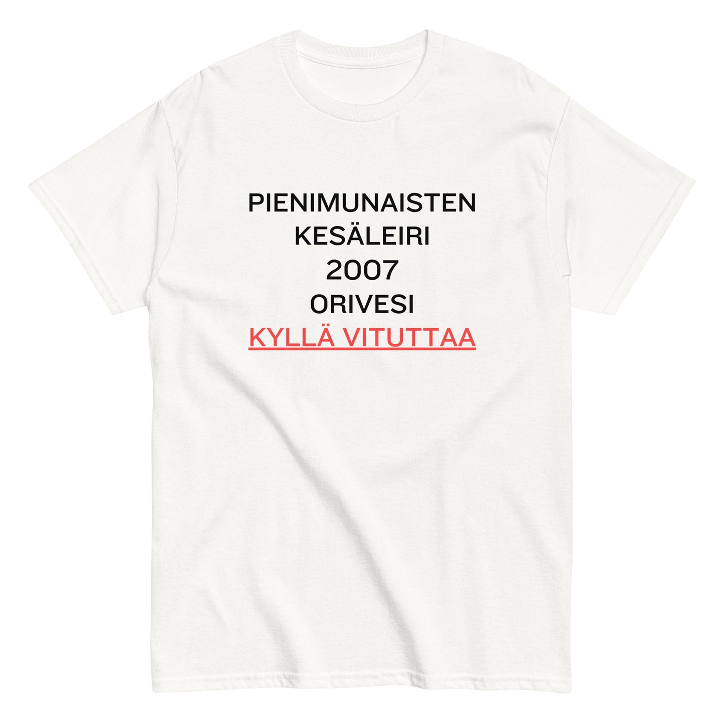 Pienimunaisten Kesäleiri t-paita