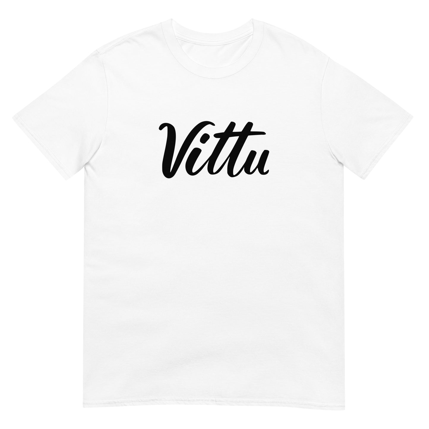 Meemirottan Harmaa Vittu T-Paitassa on keskellä tyylikkäästi mustalla kursiivilla painettu sana "Vittu", joten se on ihanteellinen lisä niille, jotka pitävät hauskasta paidasta ja haluavat täydentää meemivaatemallistoaan huumorilla.
