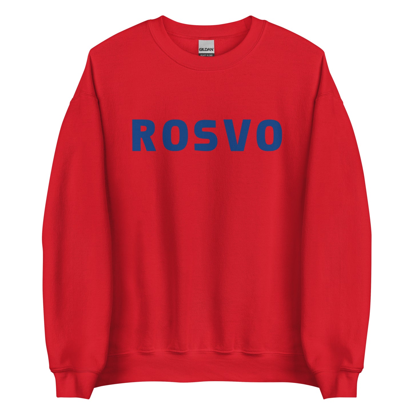 Yksinkertaista valkoista taustaa vasten seisoo henkilö, jolla on yllään Meemirottan musta "Rosvo College" collegepaita, jonka etupuolelle on painettu "ROVO" isoilla sinisillä kirjaimilla. Heidän pitkät hiuksensa on sidottu taakse, ja tämä leikkisä vaate lisää vaivattomasti ripaus huumoria heidän tyyliinsä.