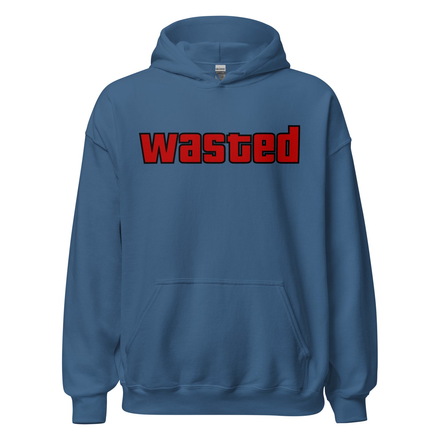 Esittelyssä Meemirottan Wasted Huppari: Sininen huppari, jonka rinnassa punaisilla kirjaimilla painettu "wasted"-boldy. Se on ihanteellinen meemivaatteita rakastaville ja siinä on etutasku sekä kiristysnyörillinen huppu, mikä tekee siitä sekä tyylikkään että leikkisän lahjaidean ystäville.