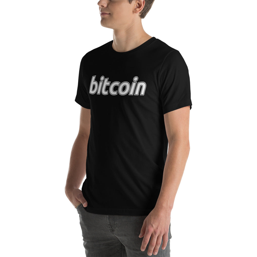 Punainen Meemirotta Bitcoin T-Paita, jossa "bitcoin" on painettu etupuolella. Tämä hauska paita on täydellinen kryptovaluuttaintoilijoille ja lahjaidea muotia rakastaville.