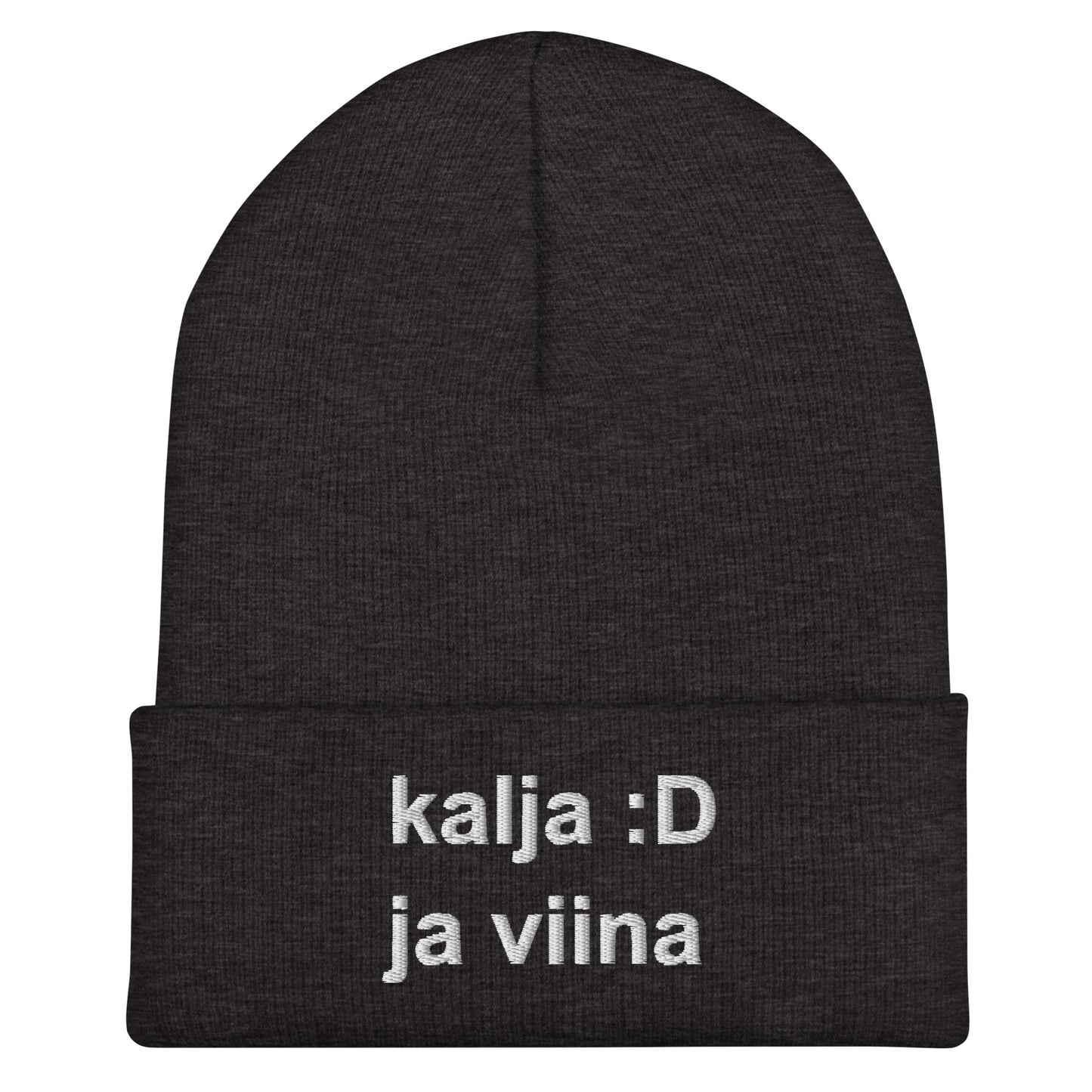 Hauska pipo kalja ja viina, tummanharmaa, mukava ja tyylikäs lisä asusteisiin