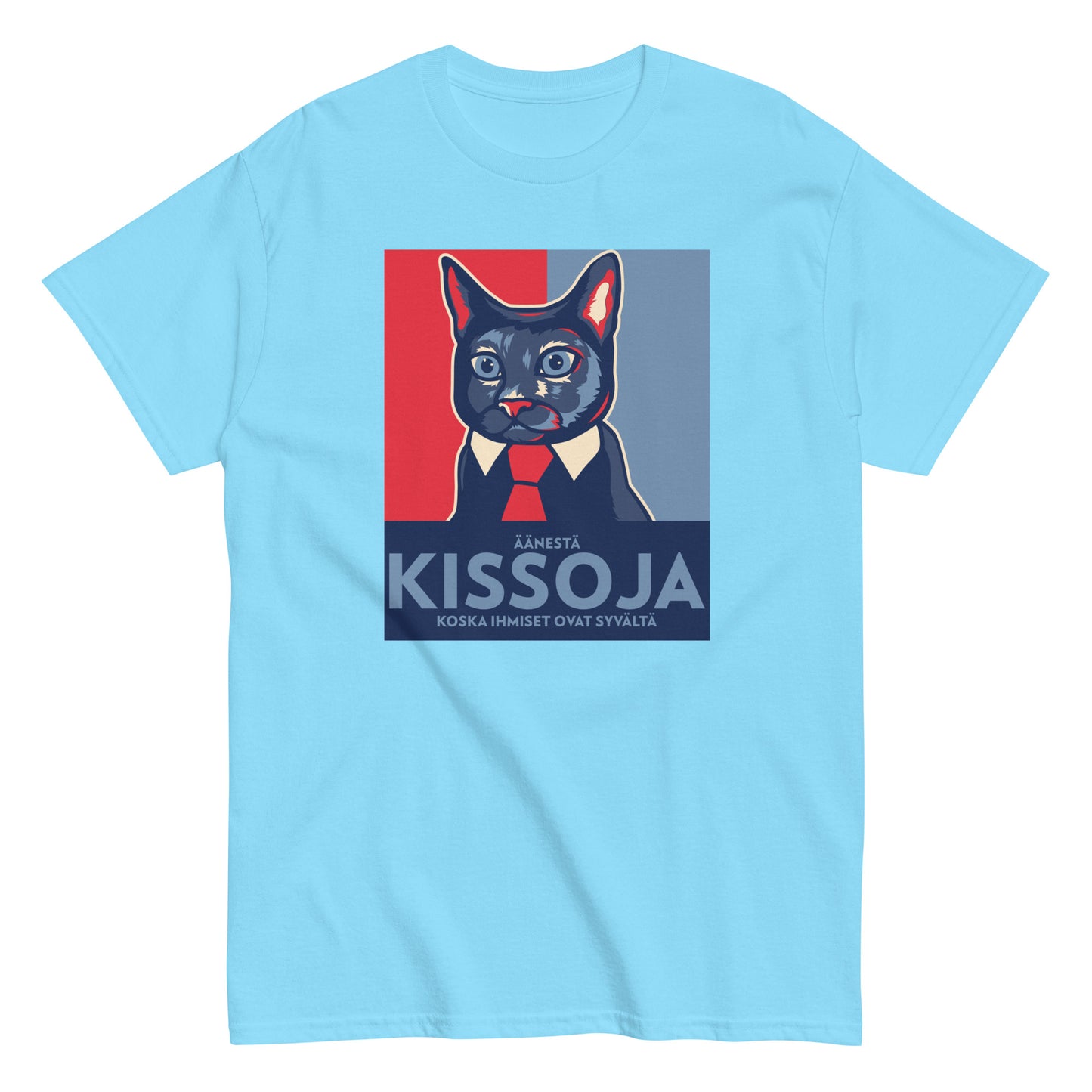 Äänestä Kissoja T-Paita