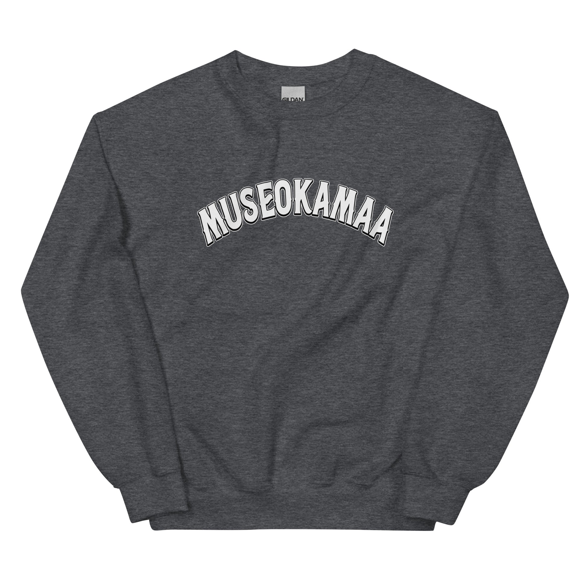 Meemirotta museokamaa college-paidat harmaana mukavuutta ja tyyliä varten