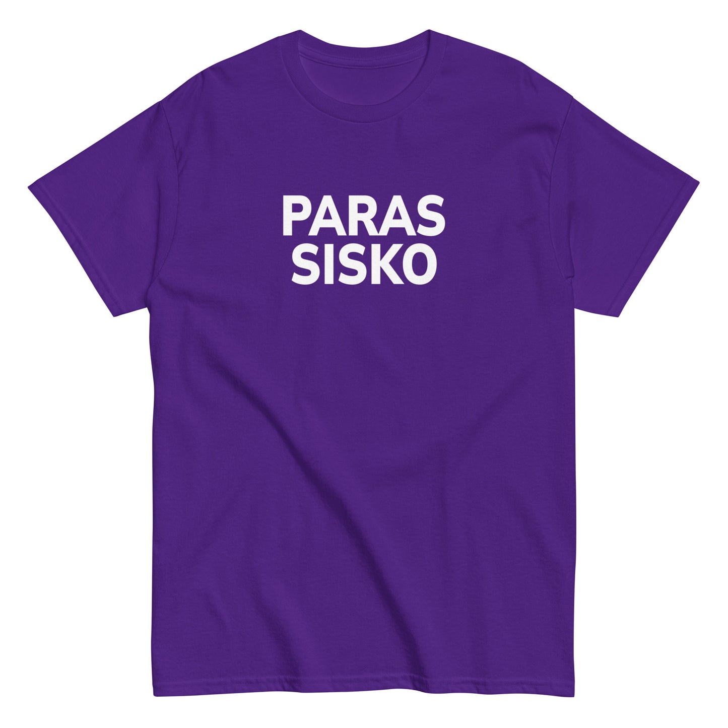 Meemirotta Paras sisko t-paita violettina valkoisella printillä, täydellinen lahja sisarukselle