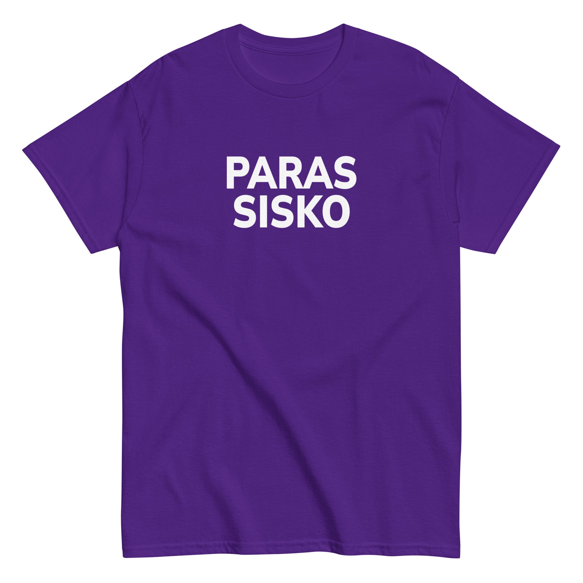 Meemirotta Paras sisko t-paita violettina valkoisella printillä, täydellinen lahja sisarukselle