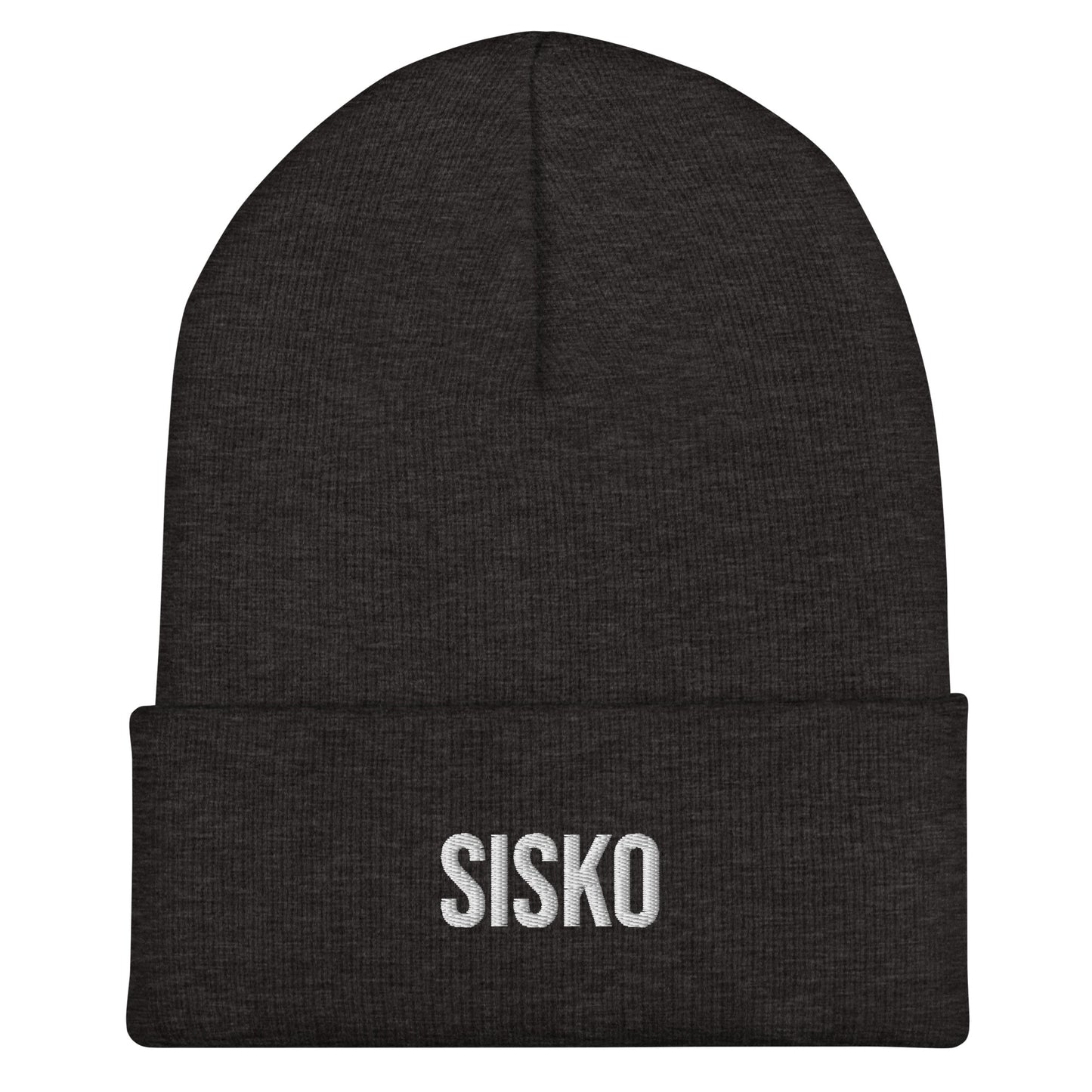 Musta sisko pipo lahjaksi, jossa valkoinen Sisko-teksti edessä, täydellinen lahja sisarelle.