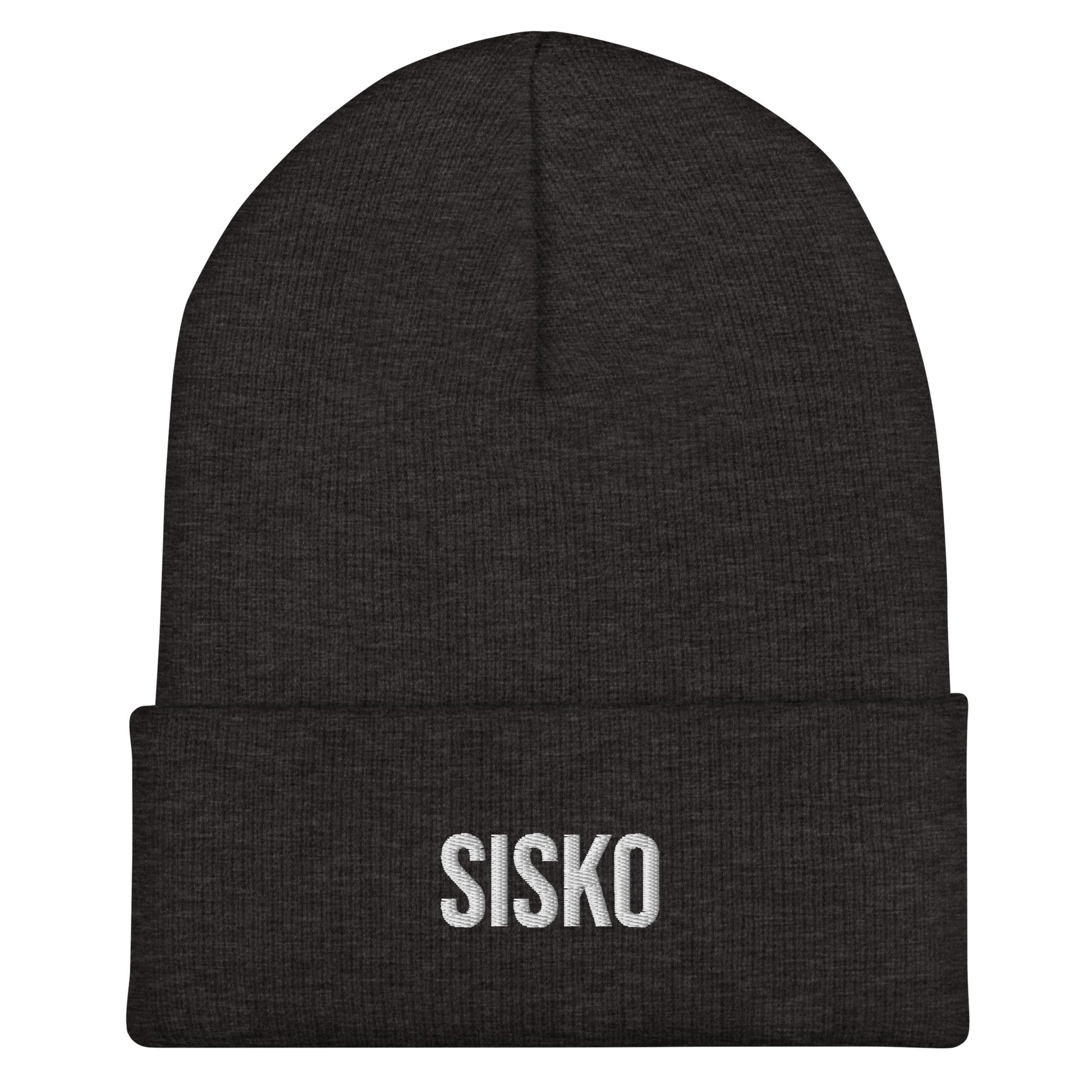 Musta sisko pipo lahjaksi, jossa valkoinen Sisko-teksti edessä, täydellinen lahja sisarelle.