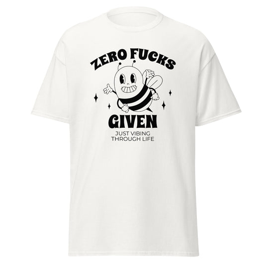 Zero F*cks Given T-Paita - hassu tpaita