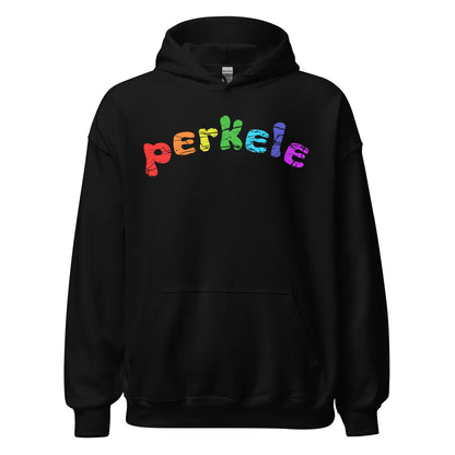 Meemirottan Rainbow Perkele Huppari on laivastonsininen huppari, jonka edessä on sana "perkele" värikkäässä sateenkaarigradientissa, joka on ihanteellinen hauskat payat -faneille. Tässä meemivaatteista inspiroimassa mallissa on mukava huppu ja pitkät hihat takaavat äärimmäisen mukavuuden.